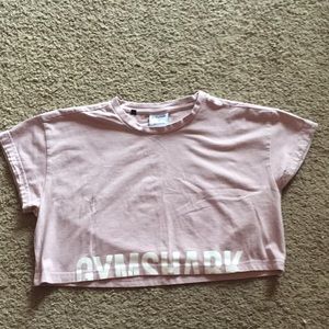 Gymshark fraction crop top S